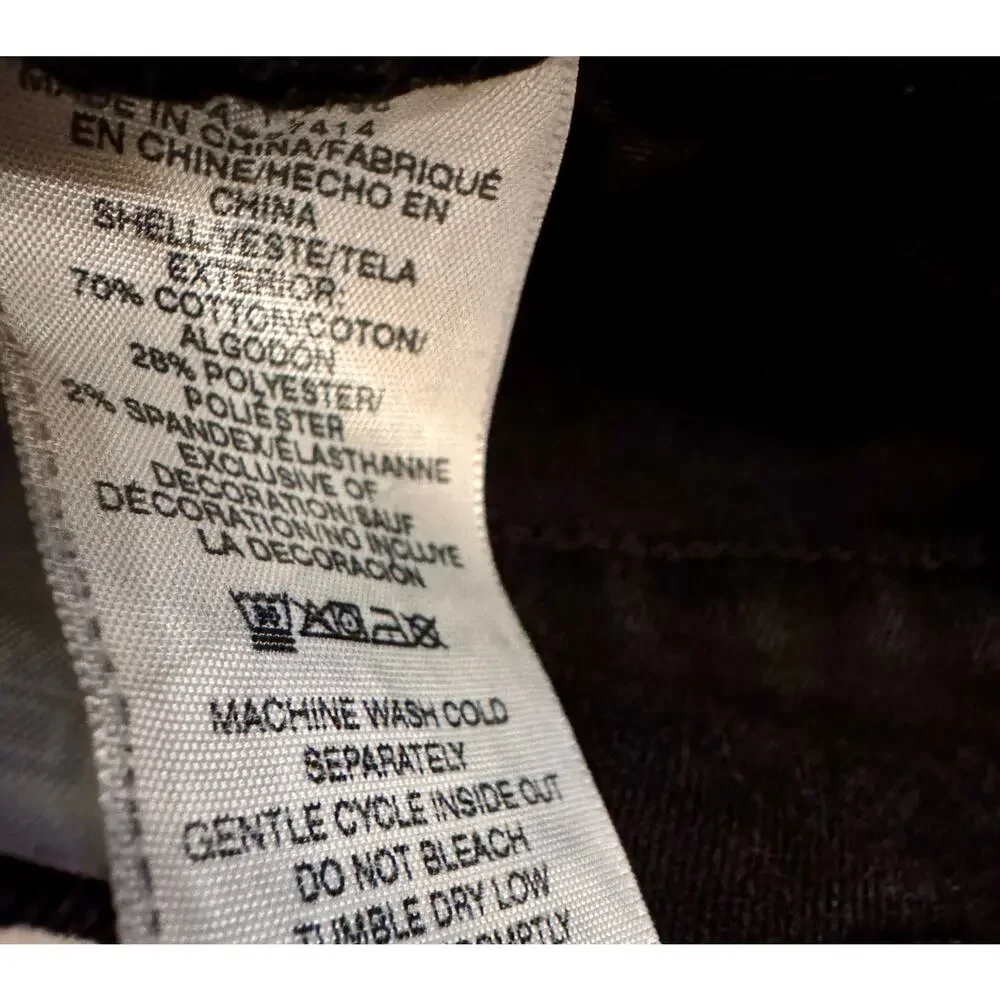 True Religion Men's Ricky Relaxed Straight Black Jeans Sz 31x33 Imperfection